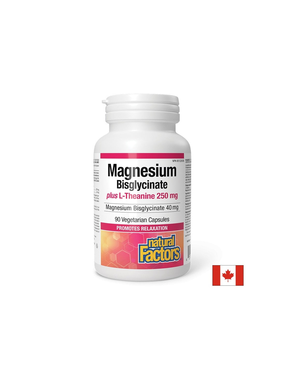Stress e buon umore - Magnesio (bisglicinato) 40 mg + L-Teanina 250 mg x 90 capsule
