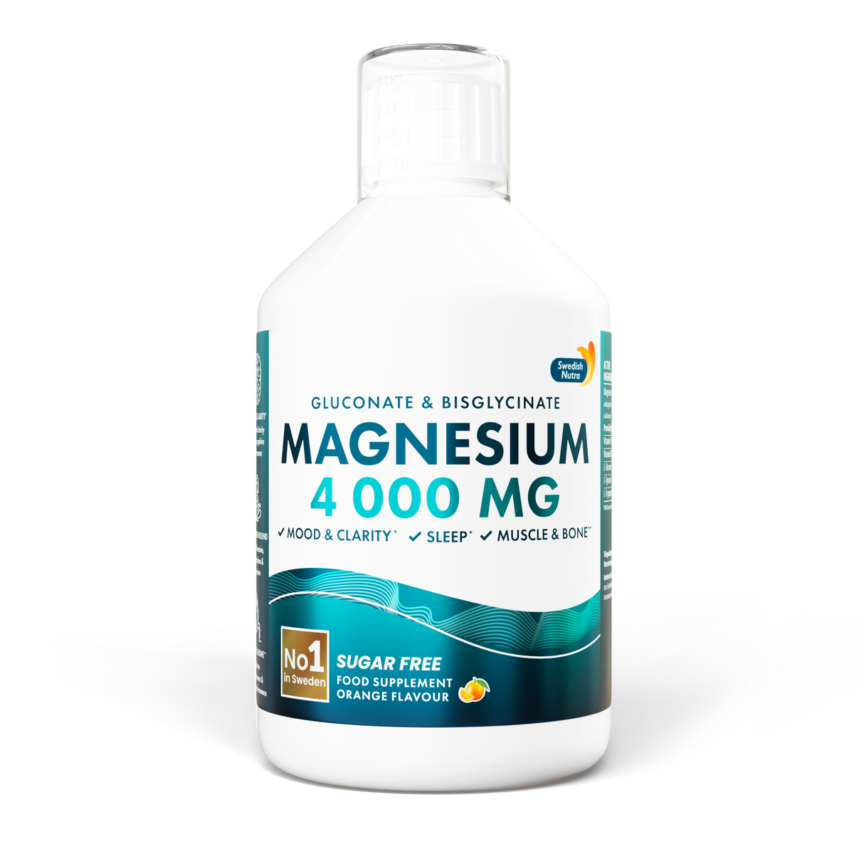 Magnesio liquido 4000 (bisglicinato e gluconato) | 500 ml