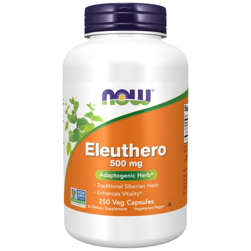 Eleuthero 500 mg | Ginseng siberiano - 250 capsule