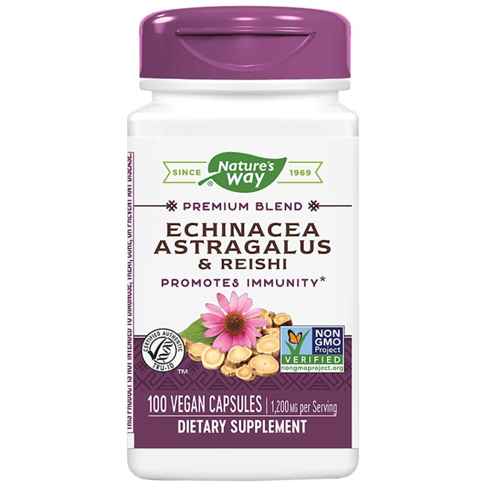 Echinacea & Astragalus & Reishi 400 mg - 100 capsule