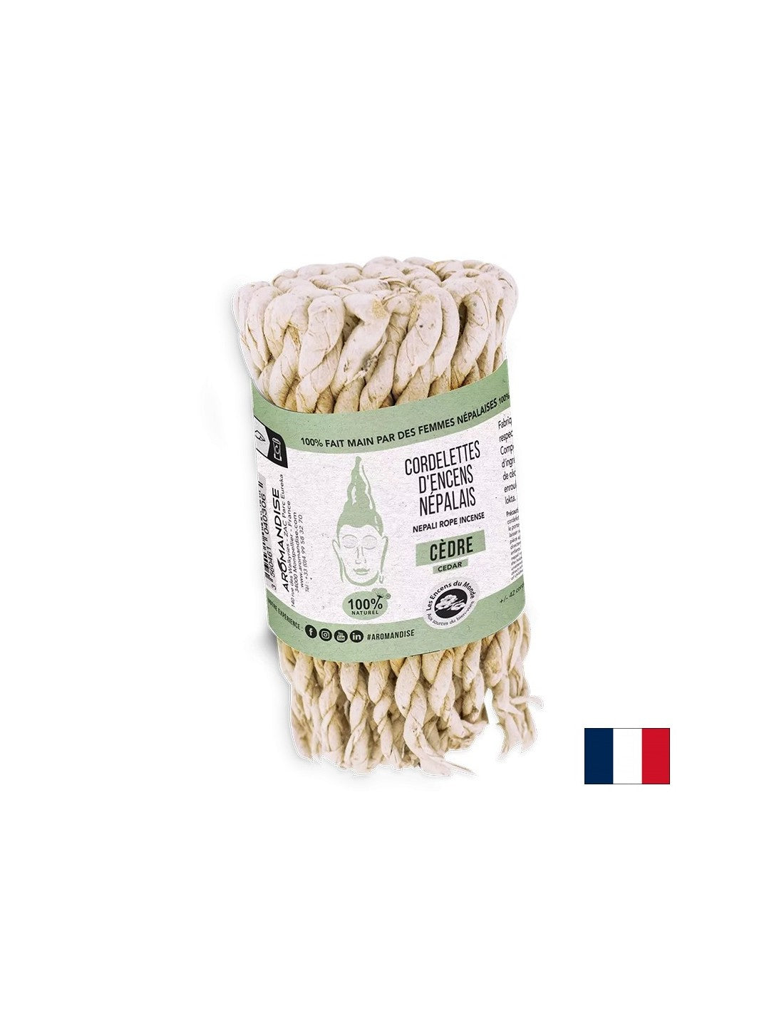 Corde ardenti nepalesi - Cedro, 42 pezzi
