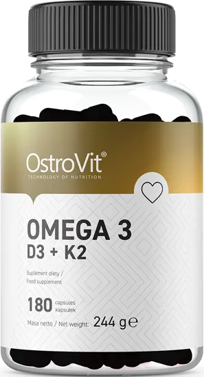 <tc>OstroVit</tc> Omega 3 / D3 + K2 - 180 capsule di gel