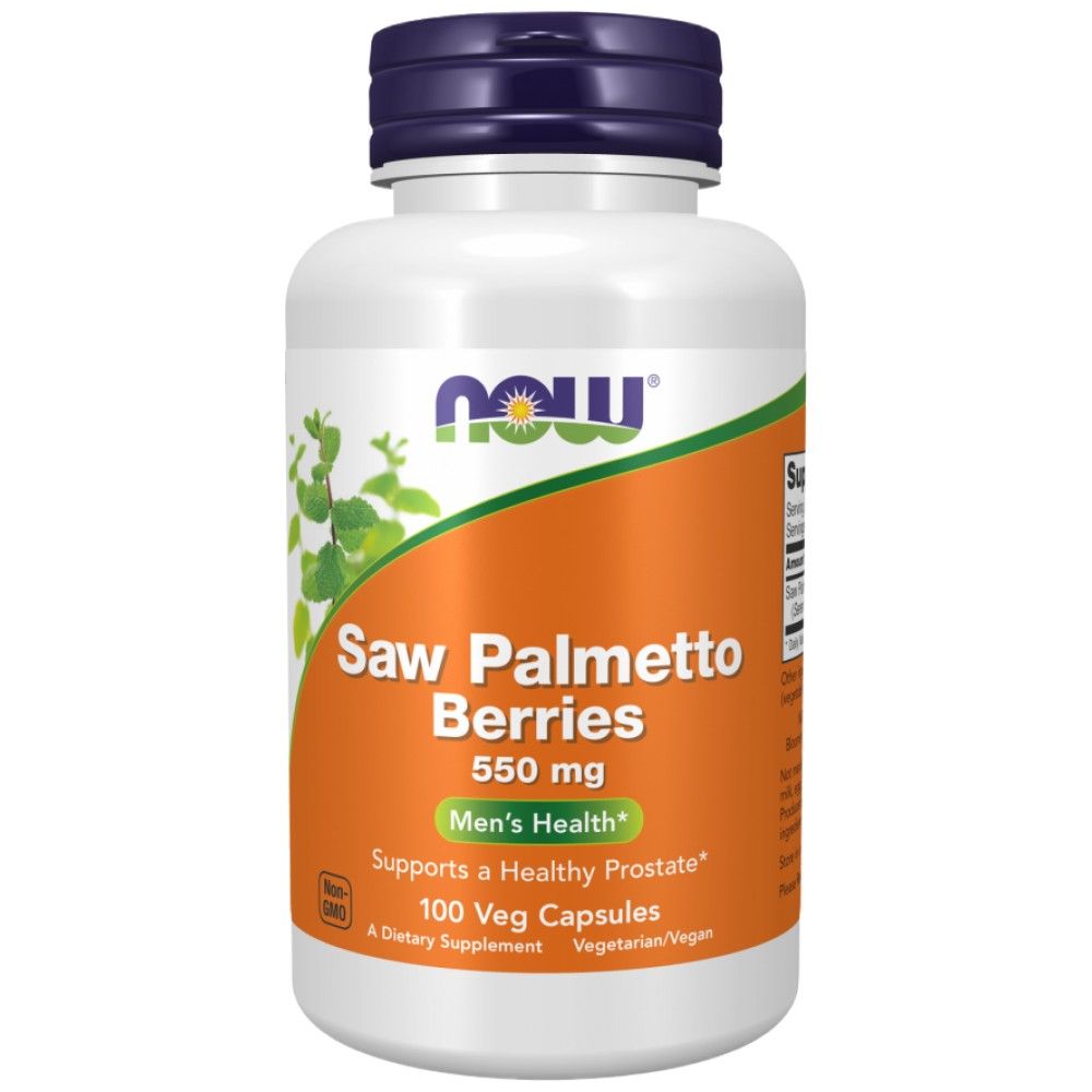 Saw Palmetto Berries 550 mg - 100 capsule