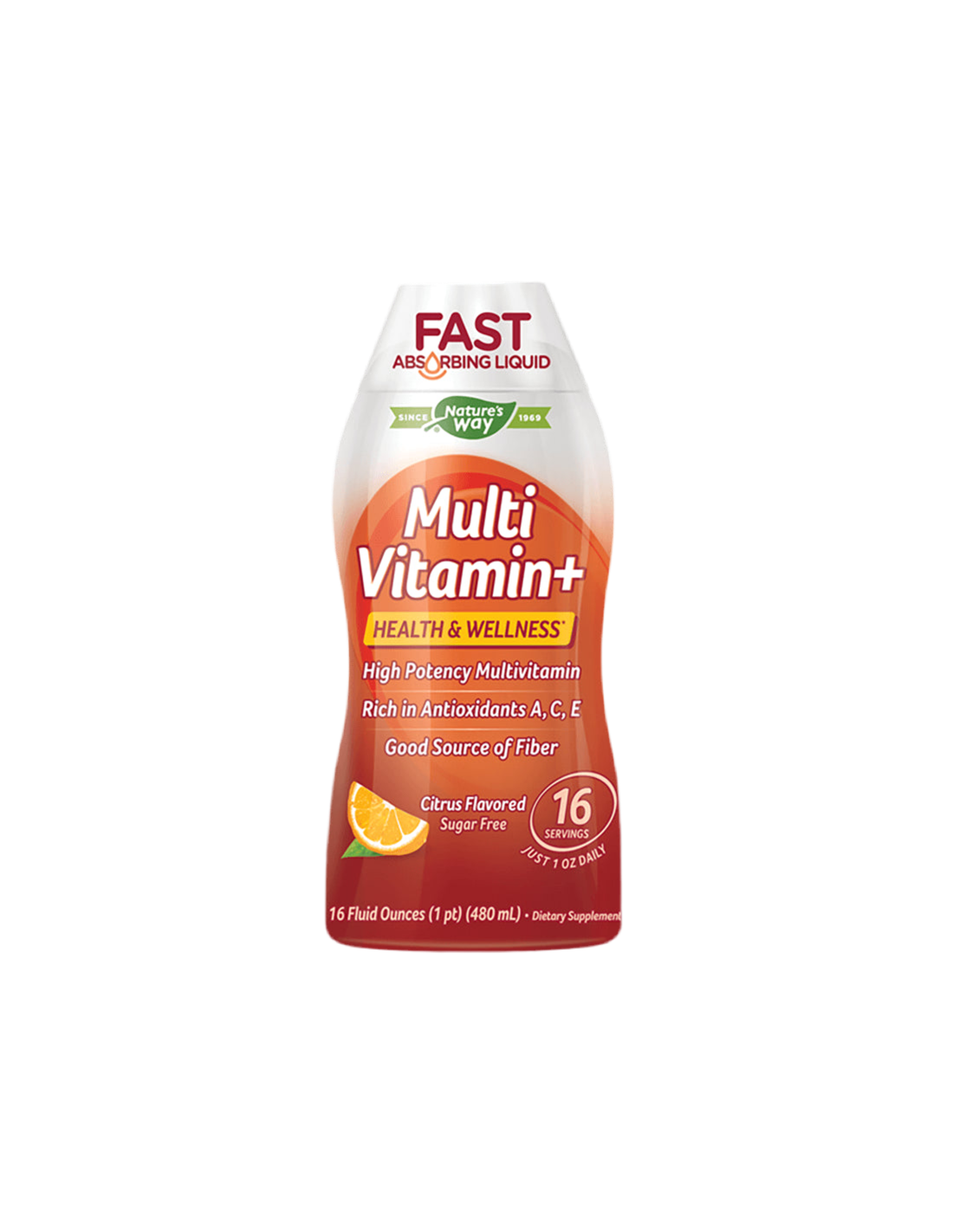 Multivitaminico liquido - Energia e forte immunità, 480 ml