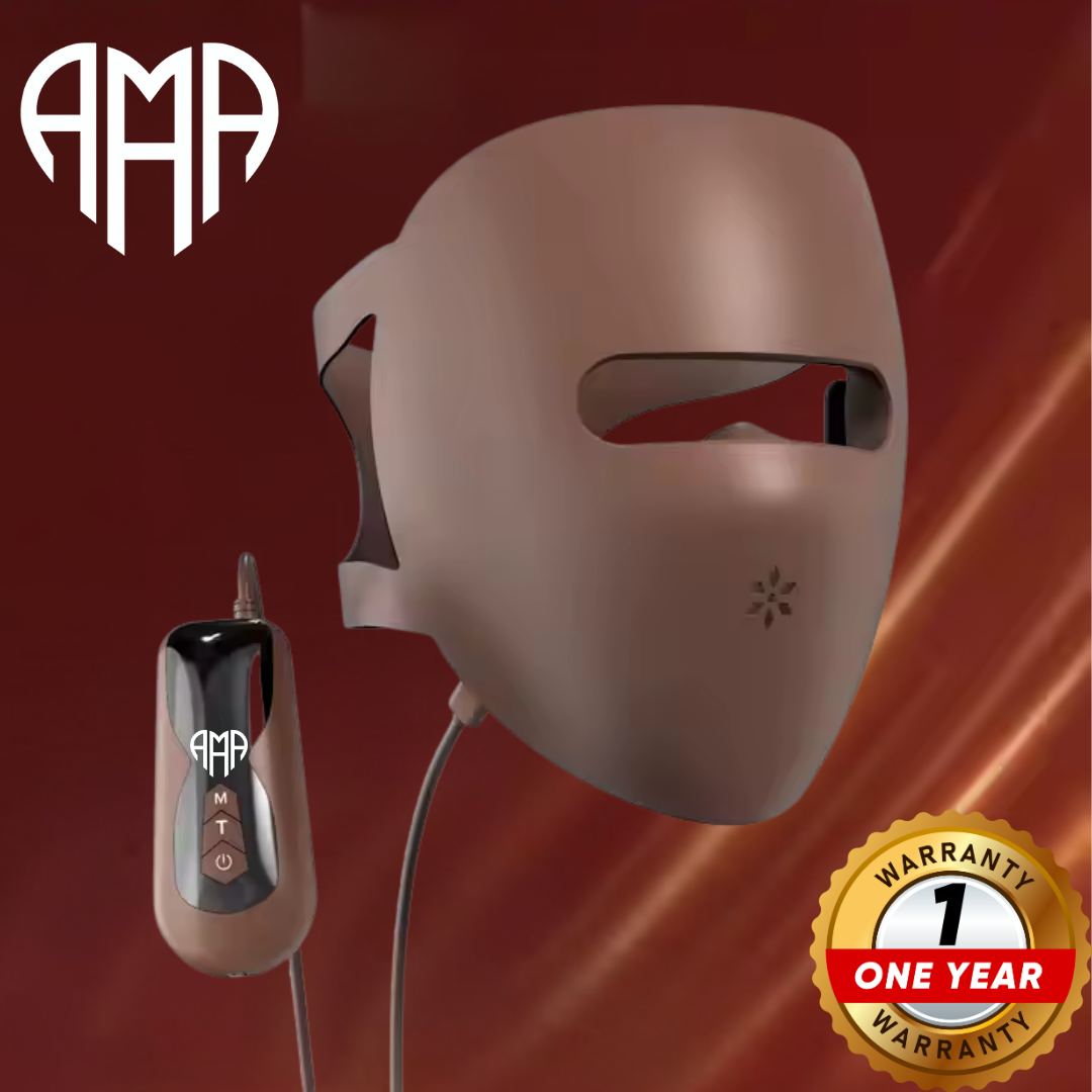 Maschera facciale LED 4D con fototerapia - 82 LED x 4 tipi di luce