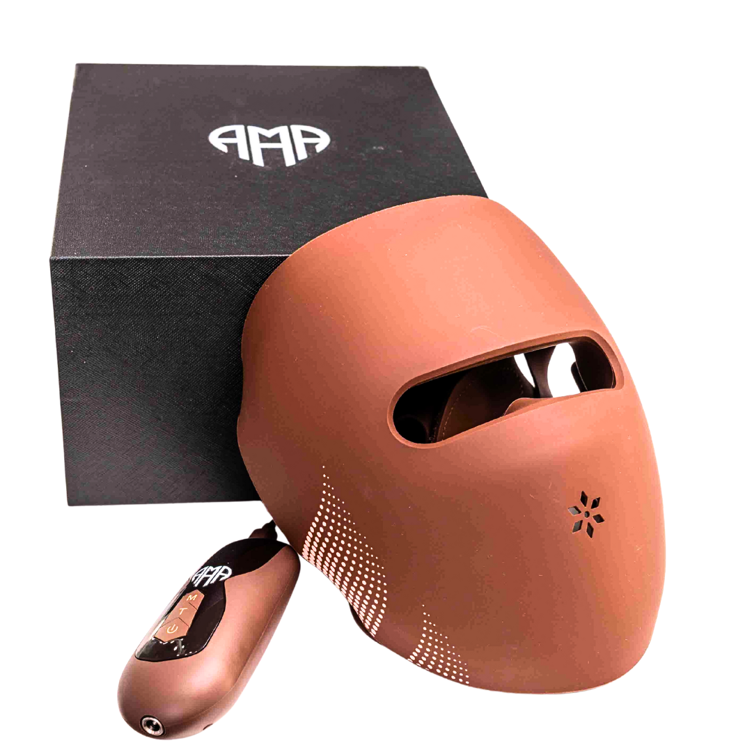 Maschera facciale LED 4D con fototerapia - 82 LED x 4 tipi di luce