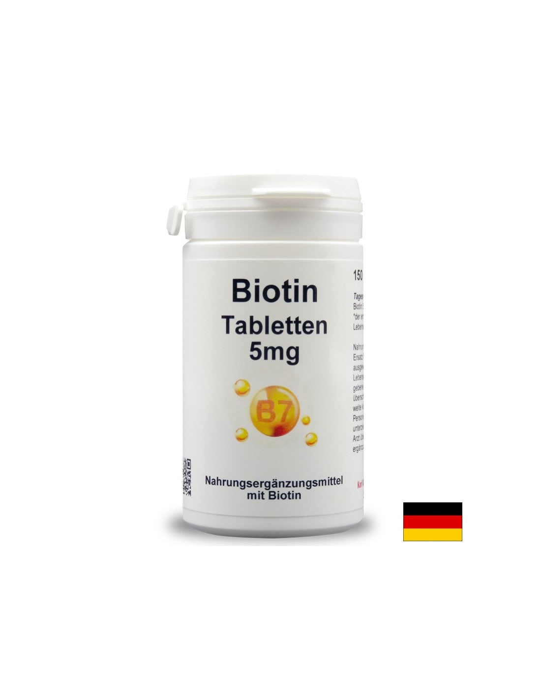Capelli, pelle e unghie - Biotina, 5 mg x 150 compresse