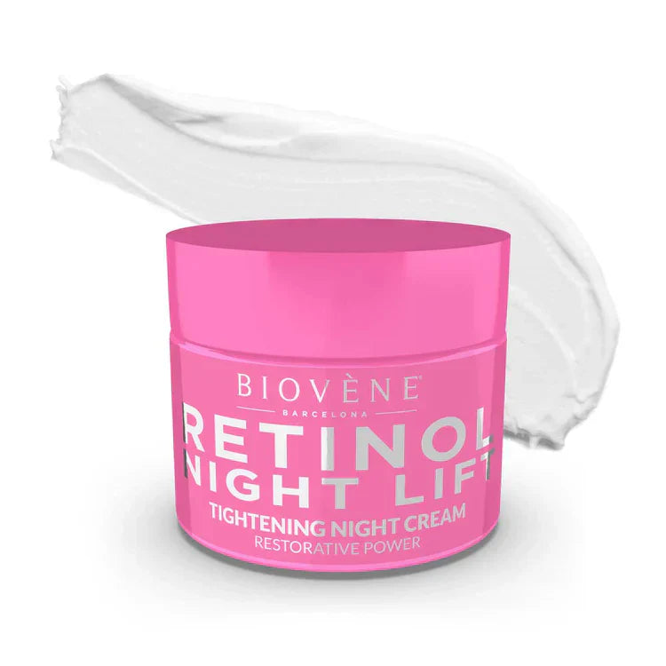 Crema rassodante notte al retinolo con principi attivi rigeneranti 50 ml