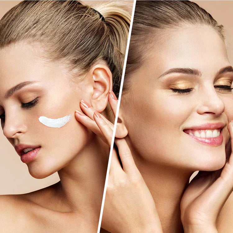 Crema idratante giorno ialuronica con effetto illuminante 50 ml
