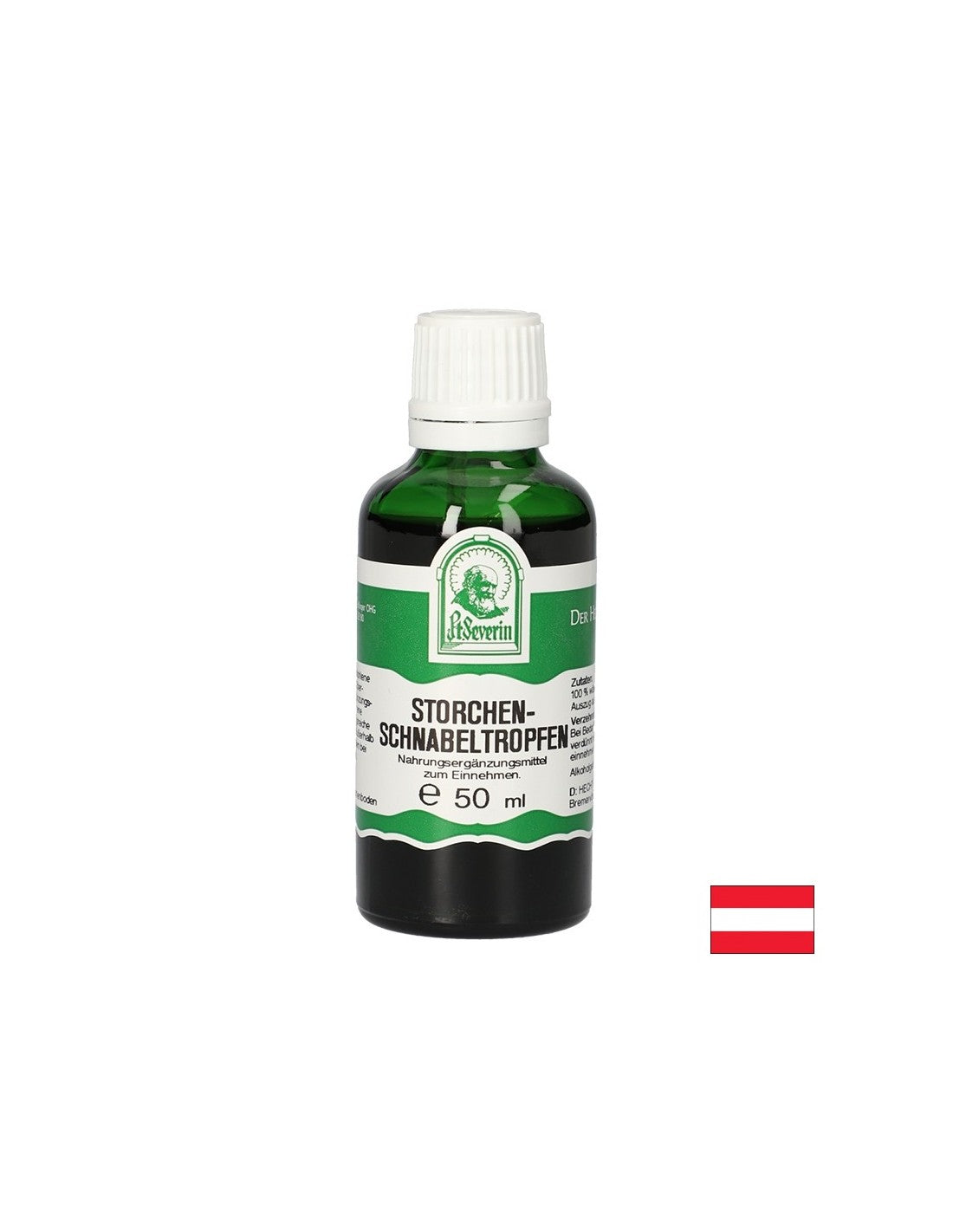 Cura della pelle e dello stomaco - Geranio (indrishe), 50 ml, gocce