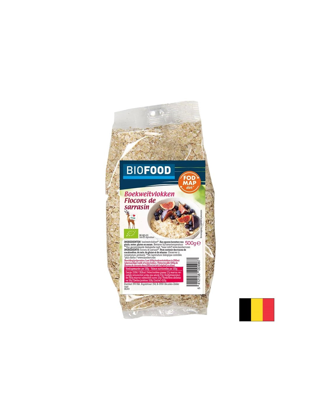 Fiocchi di grano saraceno, BIOLOGICI, 500 g