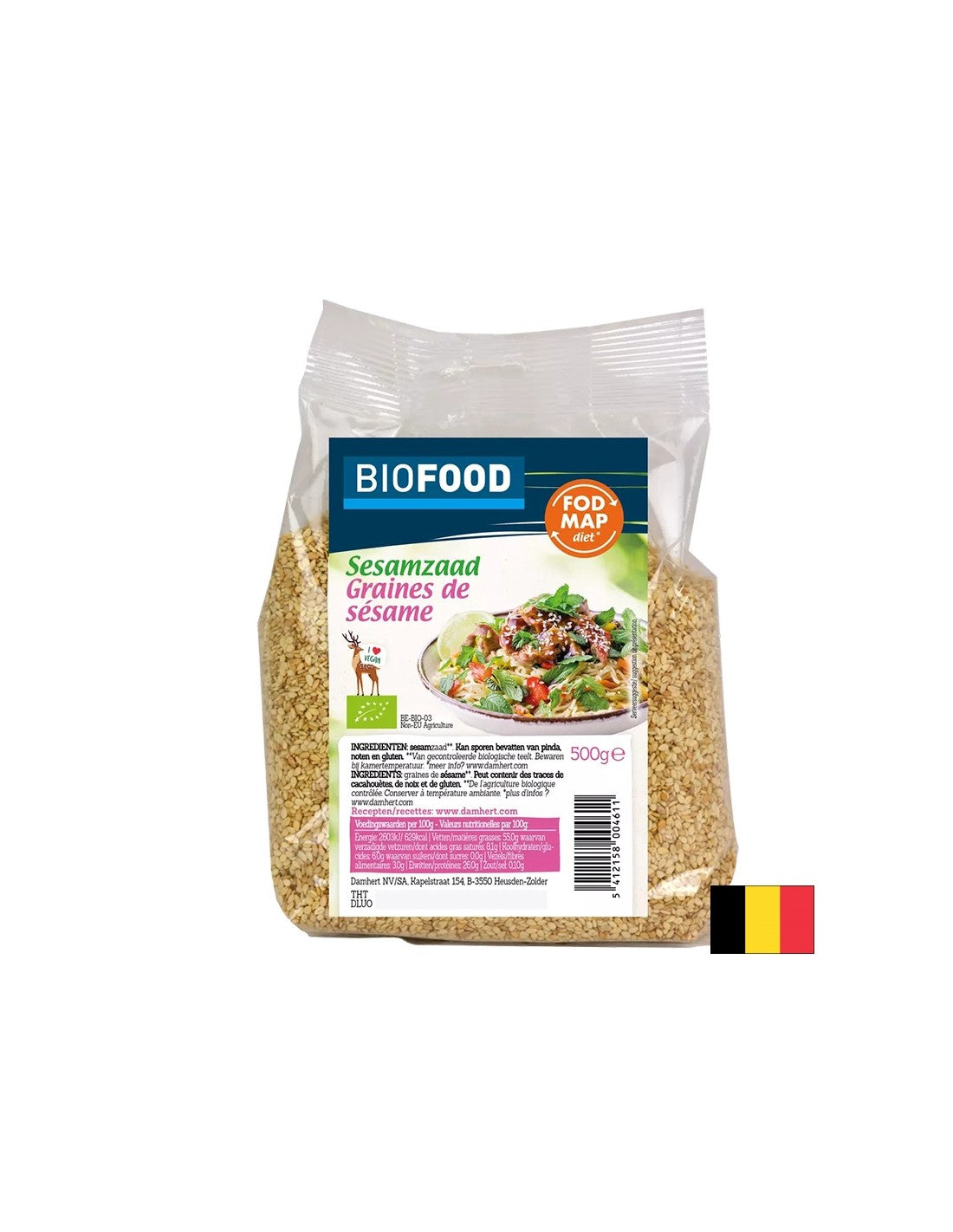 Semi di sesamo (senza guscio), BIOLOGICI, 500 g
