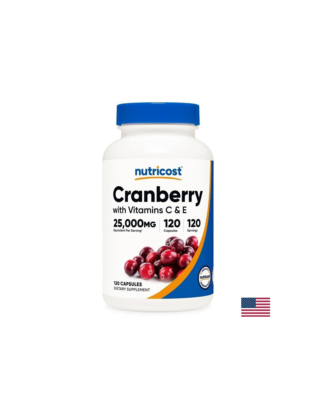 Salute urinaria - Cranberry 500 mg + vitamina C ed E, 120 capsule