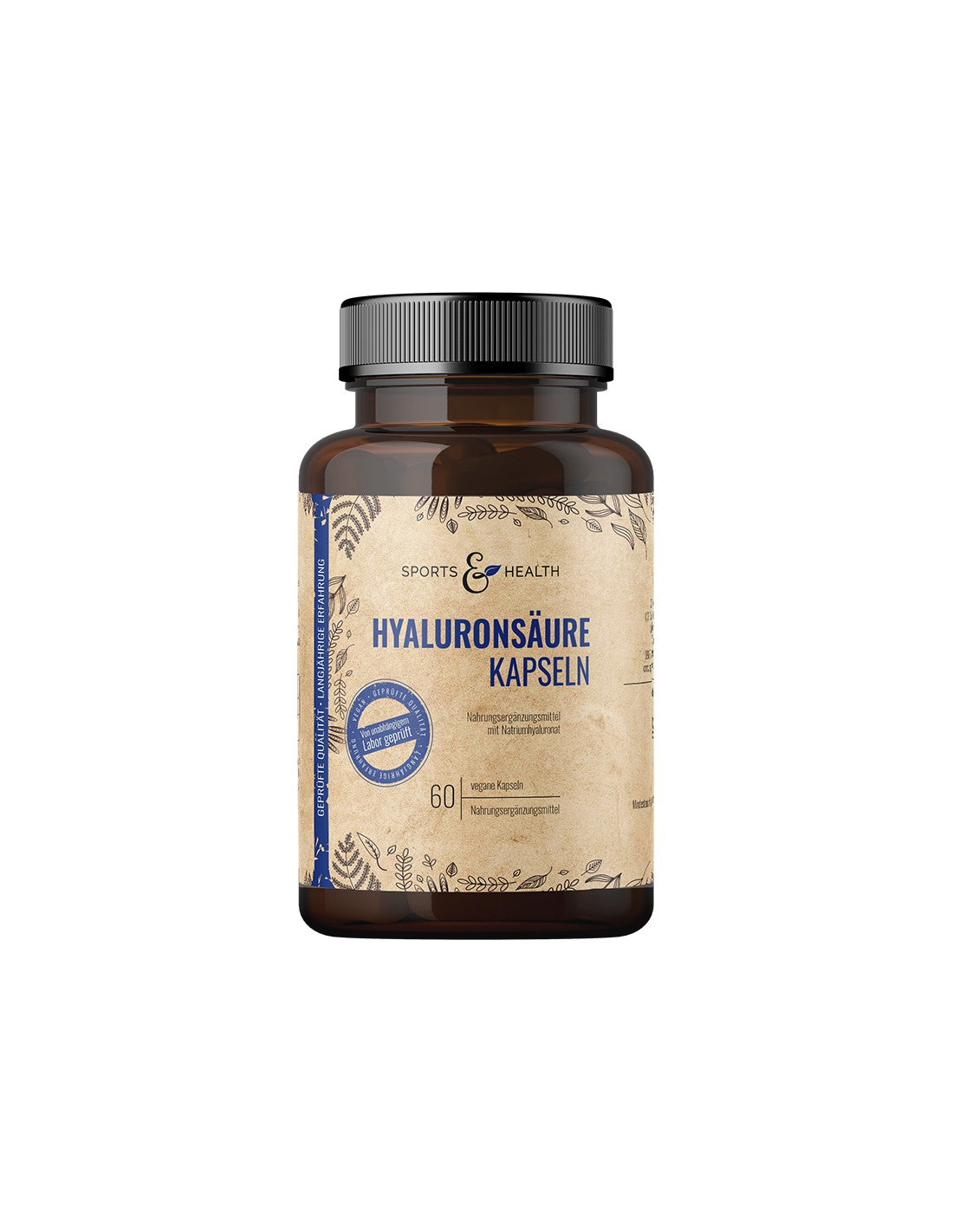Capelli e pelle - Acido ialuronico 500 mg, 60 capsule <tc>Sports & Health Solutions</tc>