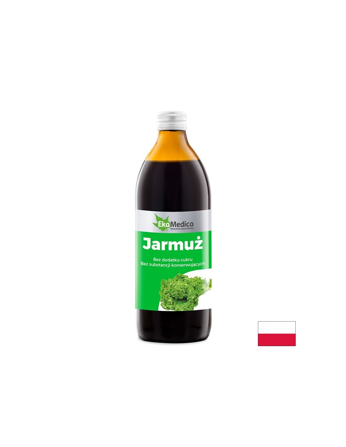 Succo di cavolo riccio, 500 ml EkaMedica