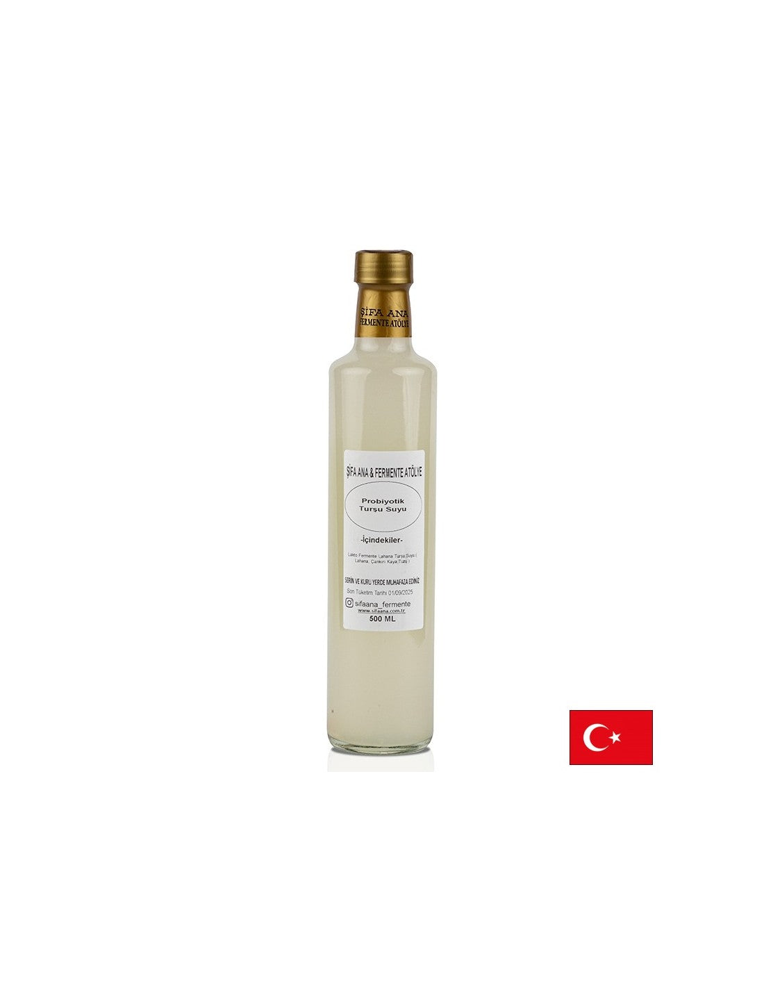 Succo di crauti probiotici, 500 ml