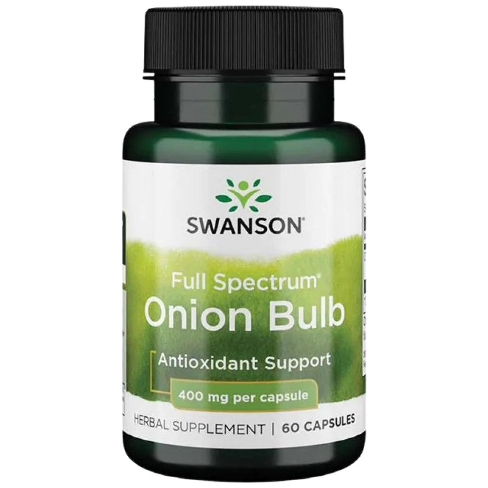 Bulbo di cipolla a spettro completo 400 mg 60 Capsule