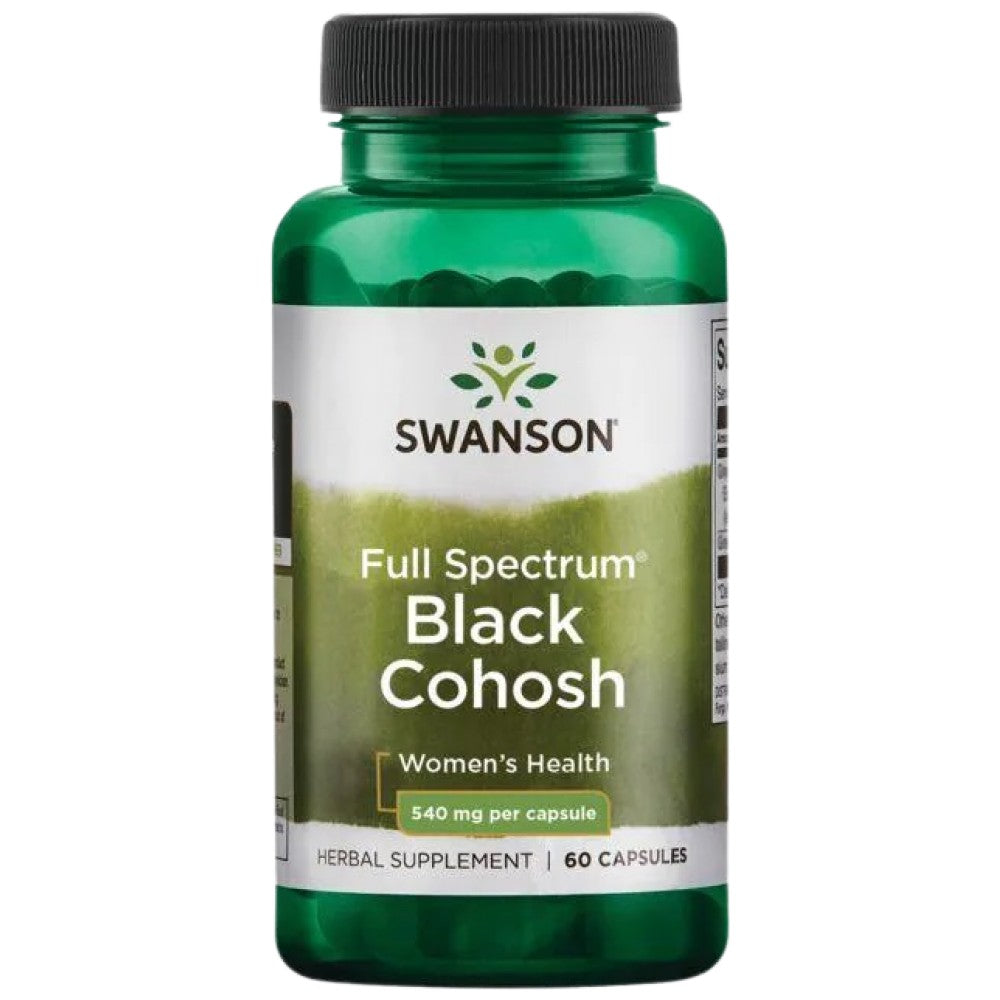Spectrum Full Spectrum Black Cohosh 540 mg - 60 capsule
