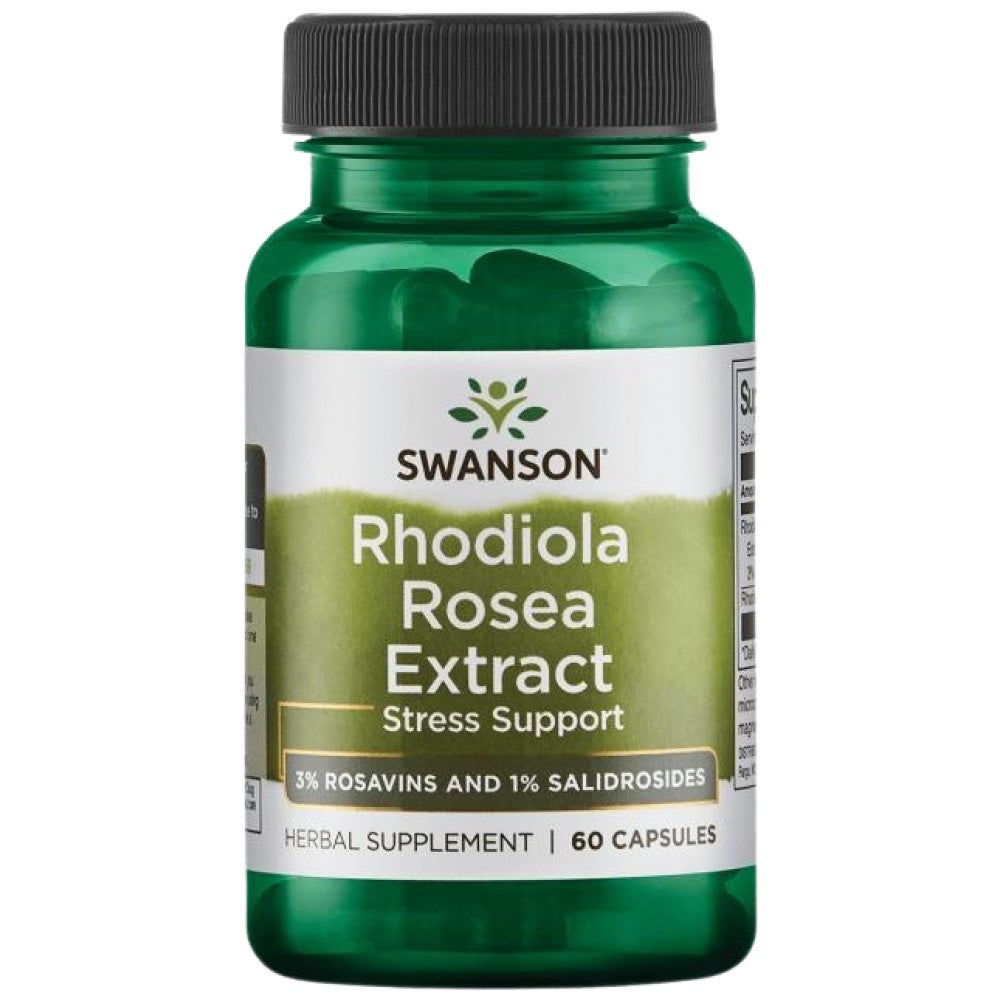 Estratto di Rhodiola Rosea | 3% R<tc>Osavi</tc>ns 60 capsule