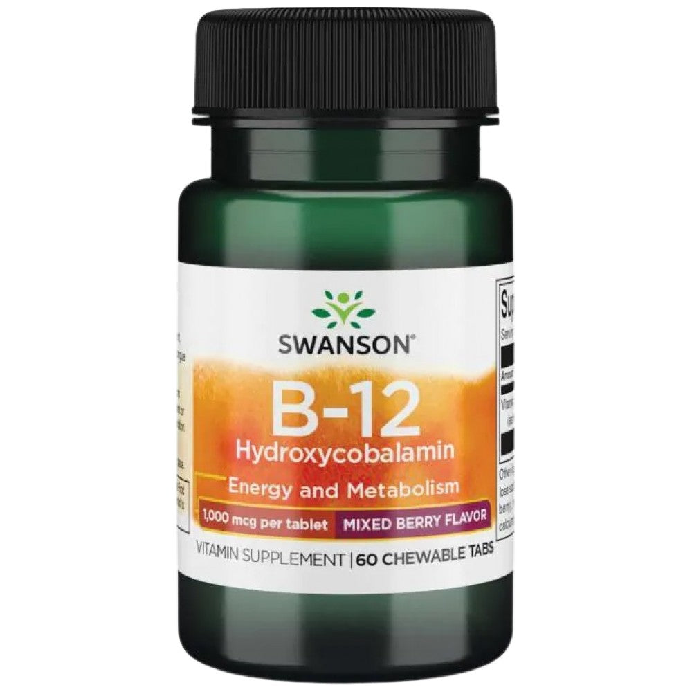 B-12 Hydroxycobalamin 1000 McG 60 compresse masticabili