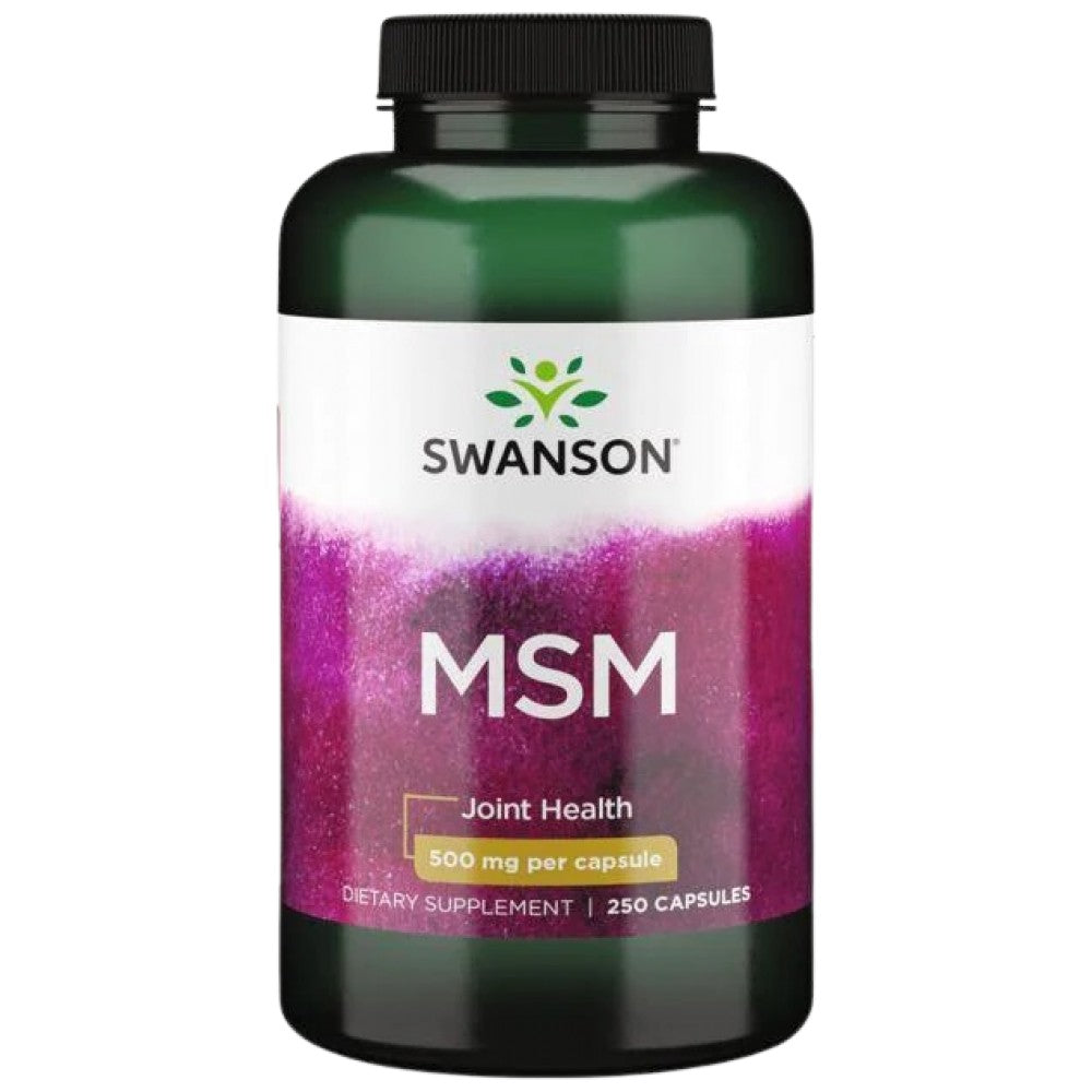 MSM 500 mg 250 Capsule