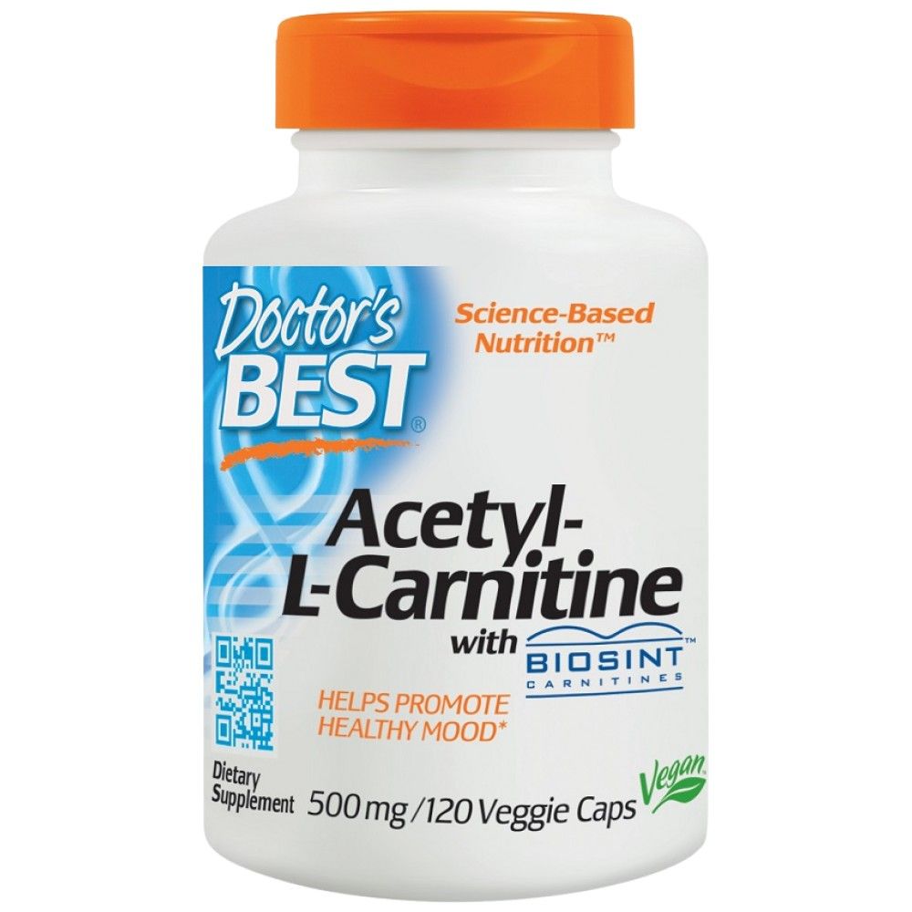 Miglior acetil-L-carnitina 500 mg-120 capsule