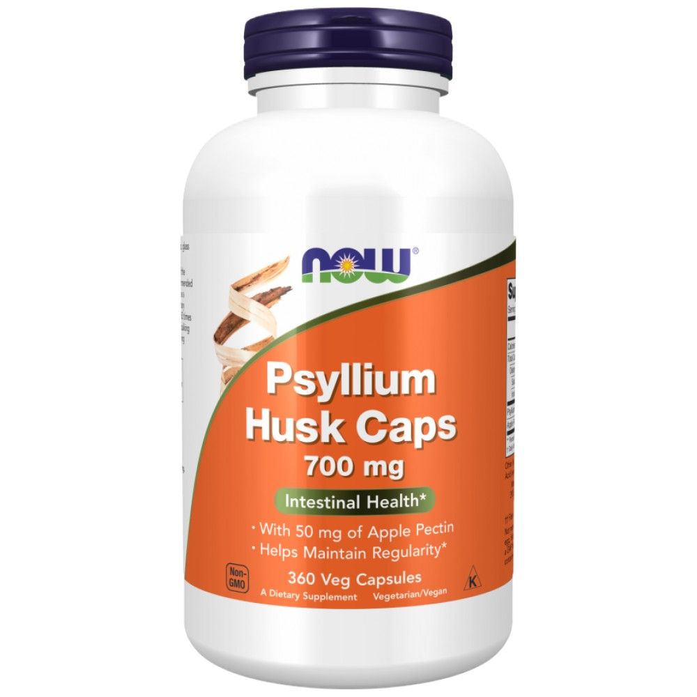 Psyllio Husk 700 mg | con pectina di mela - 360 capsule