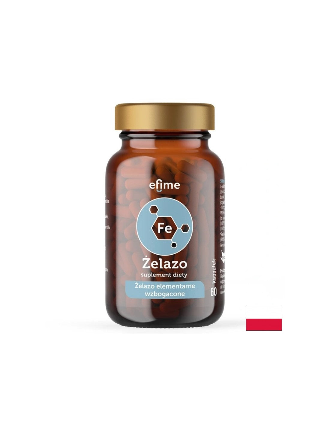Anemia - Ferro + Vitamina B6, B12, C, Acido folico, 60 capsule