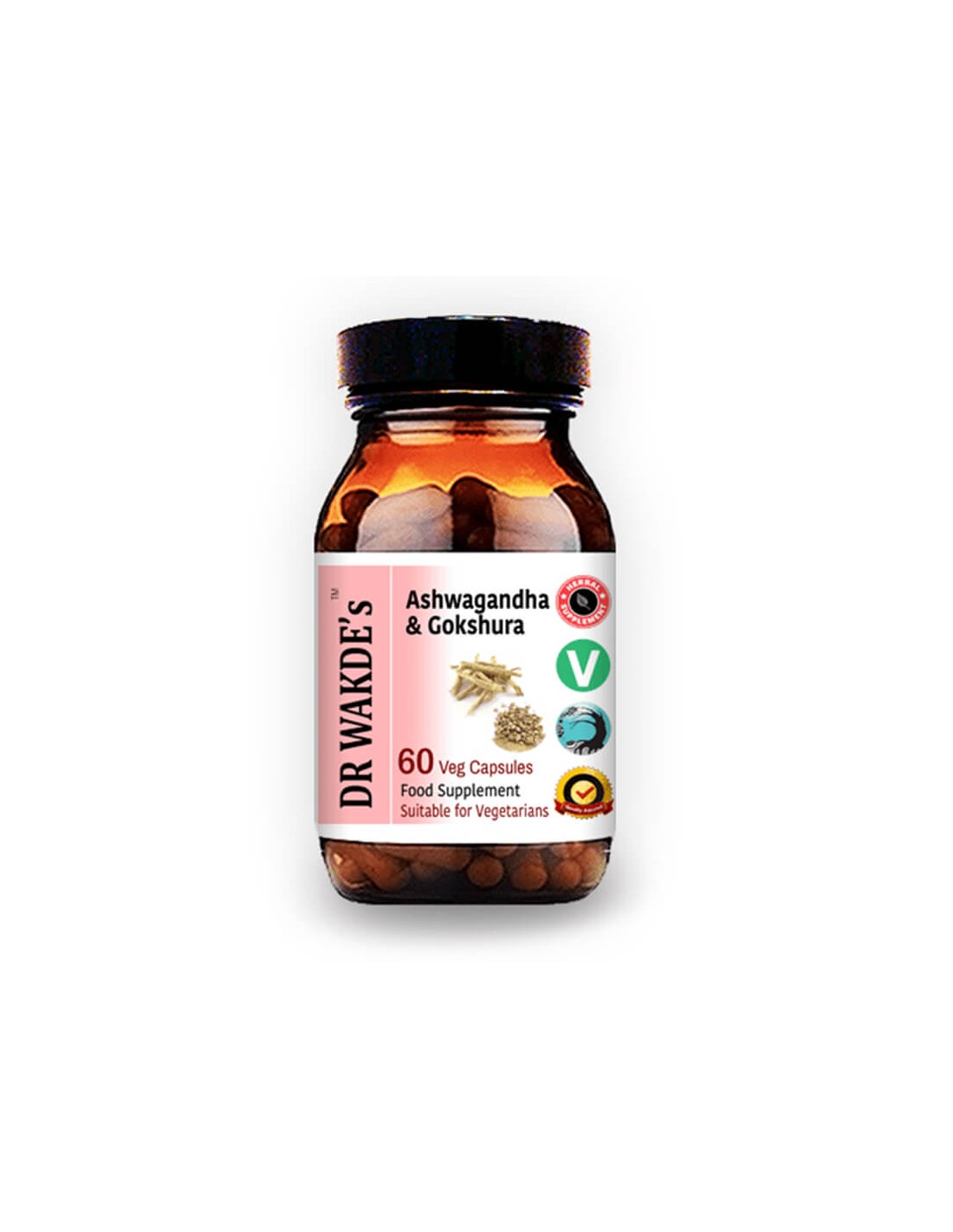 Ashwagandha & Gokshura - combinazione antistress per il recupero, 60 capsule