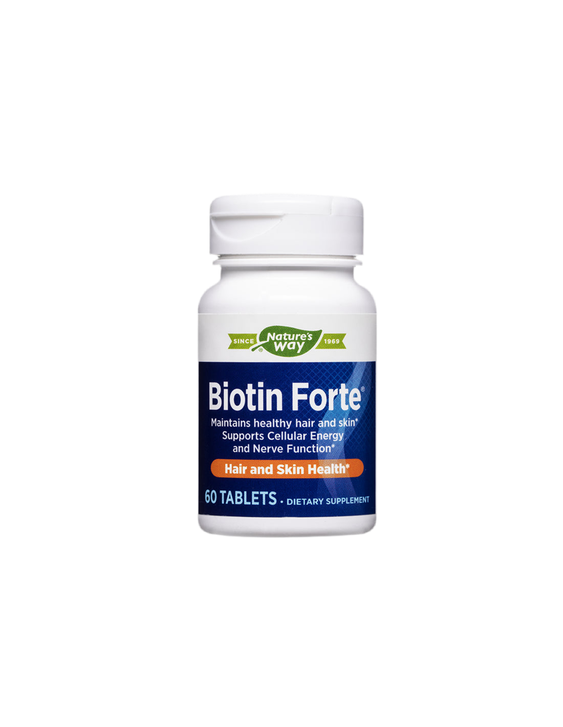 Biotin forte - capelli, pelle e unghie - Formula con vitamine, 60 compresse