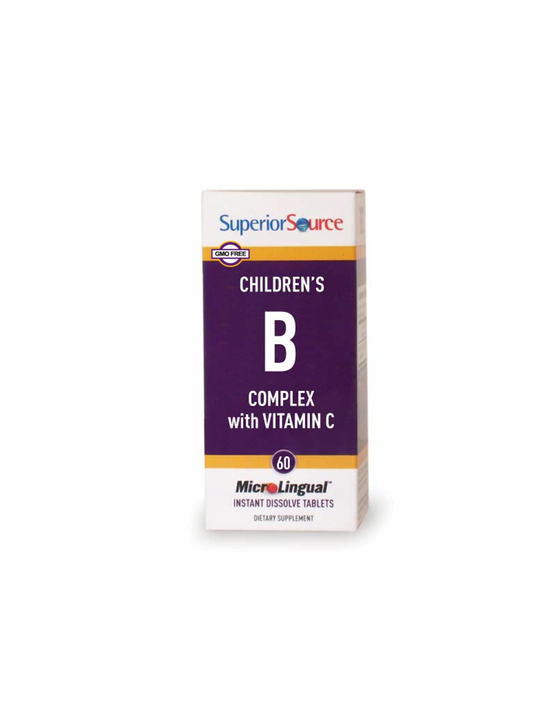 Complesso di vitamina B+C per bambini, 60 compresse sublinguali <tc>Superior Source</tc>