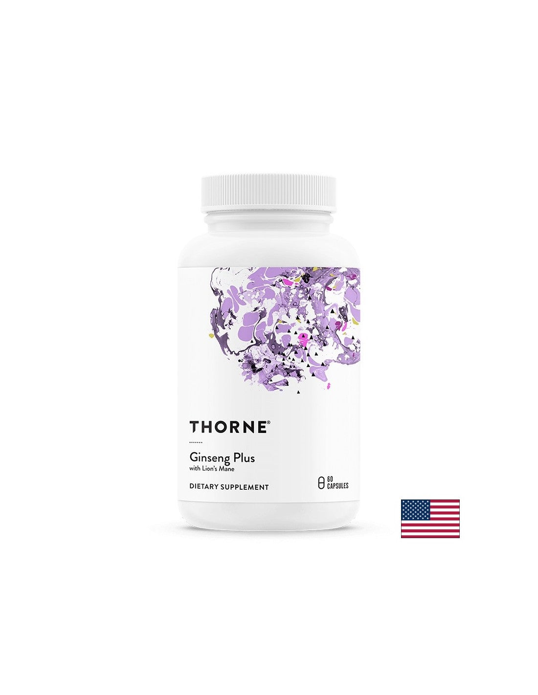 Stress e buon umore - Ginseng coreano + criniera di leone e Pirin (tè Mursal), 60 capsule