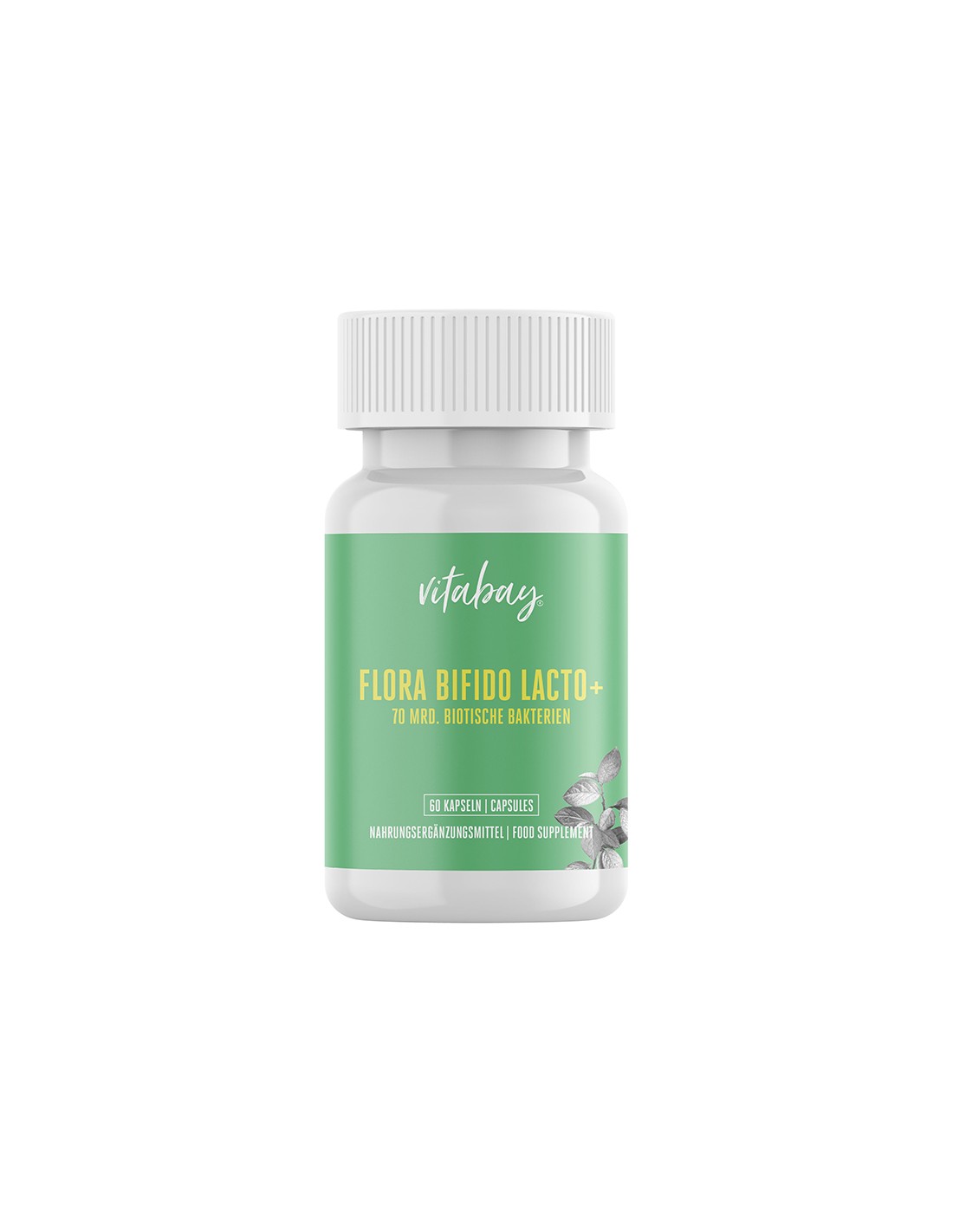 Probiotic Flora Bifido Lacto + zinco, 60 capsule