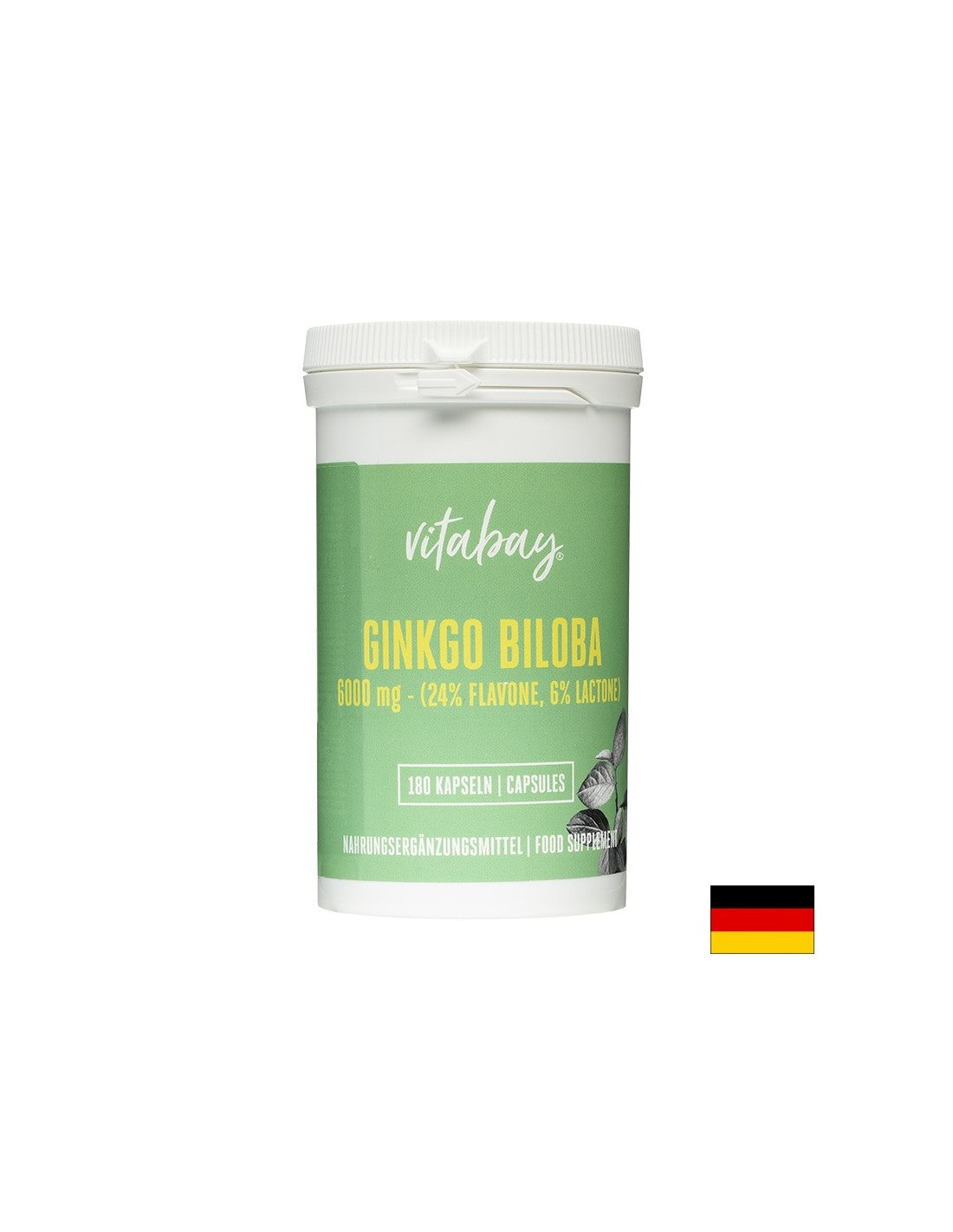 Memoria e concentrazione - Ginkgo Biloba, 6000 mg x 180 capsule