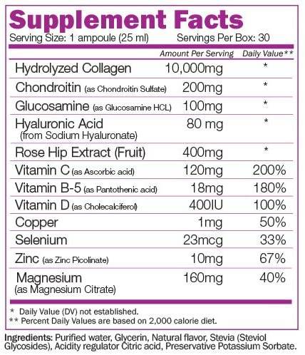 Maxiflex Ultra Collagen Complex - 30 x 25 ml - Nutra Best Europe