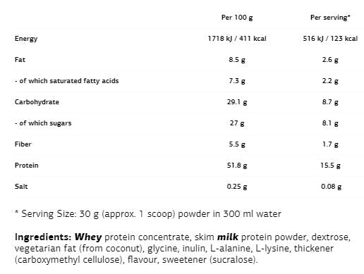 Muso di proteine - 0,500 kg