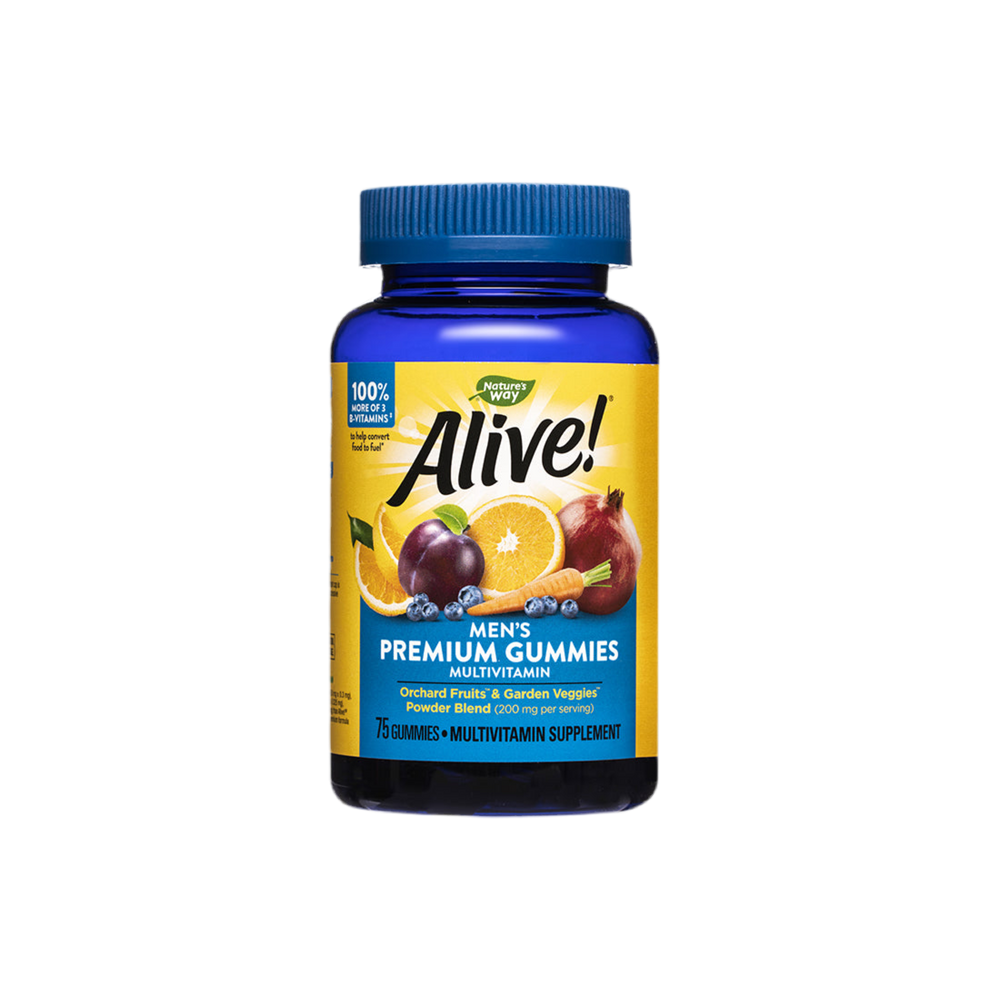 <tc>Alive</tc>! Vitamine gommose per uomo - 75 compresse masticabili