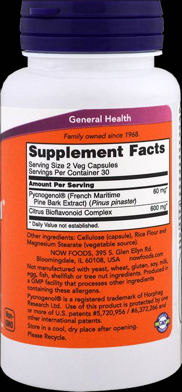 Pycnogenol 30 mg - 60 capsule