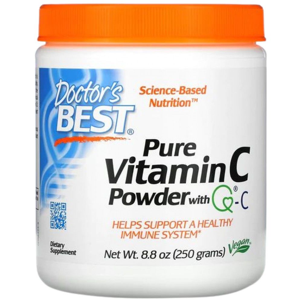 Polvere di vitamina C pura | Q® -C - 250 grammi