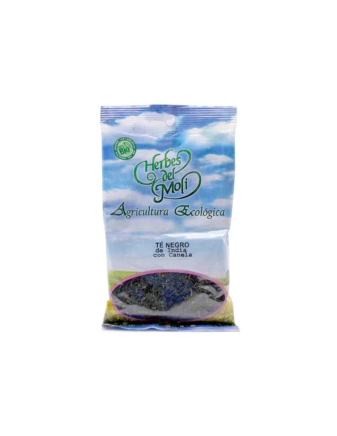 Tè nero indiano con cannella Bio, 70 g Herbes del Moli