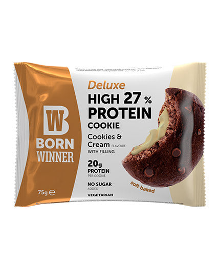 Cookie proteici ad alta proteina deluxe 27% - 75 grammi