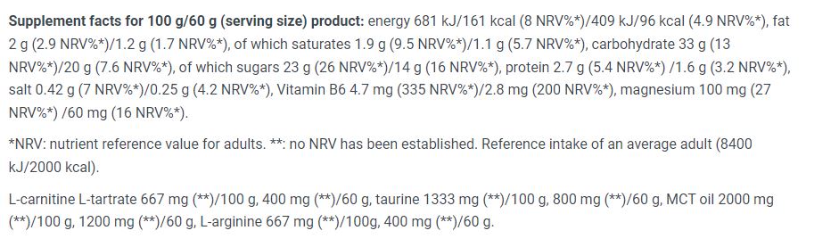 Energy Gel Pro/24 x 60 g