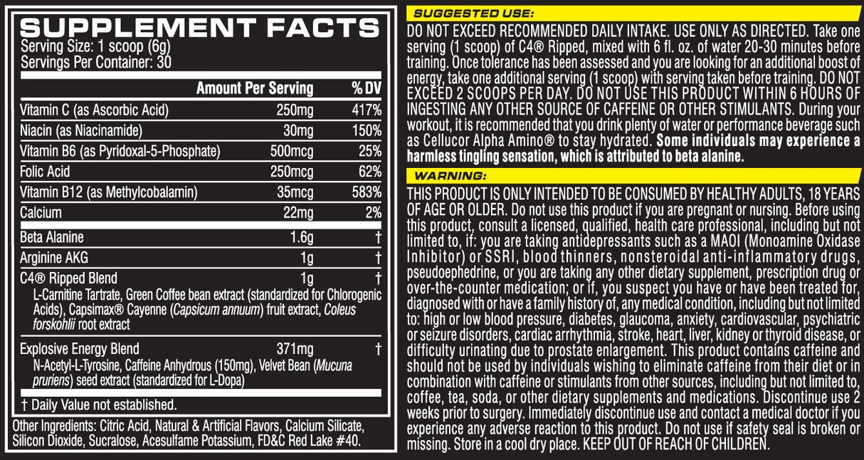 C4 strappato - 180 grammi