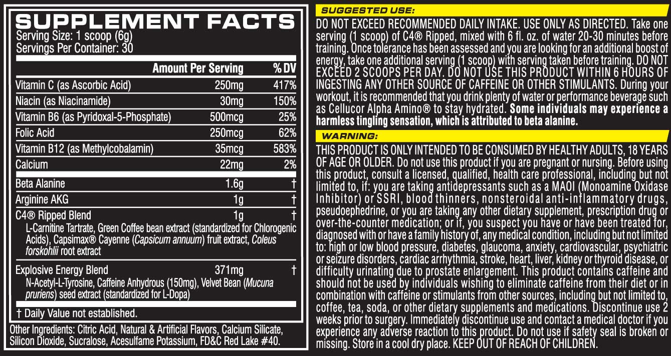 C4 strappato - 180 grammi