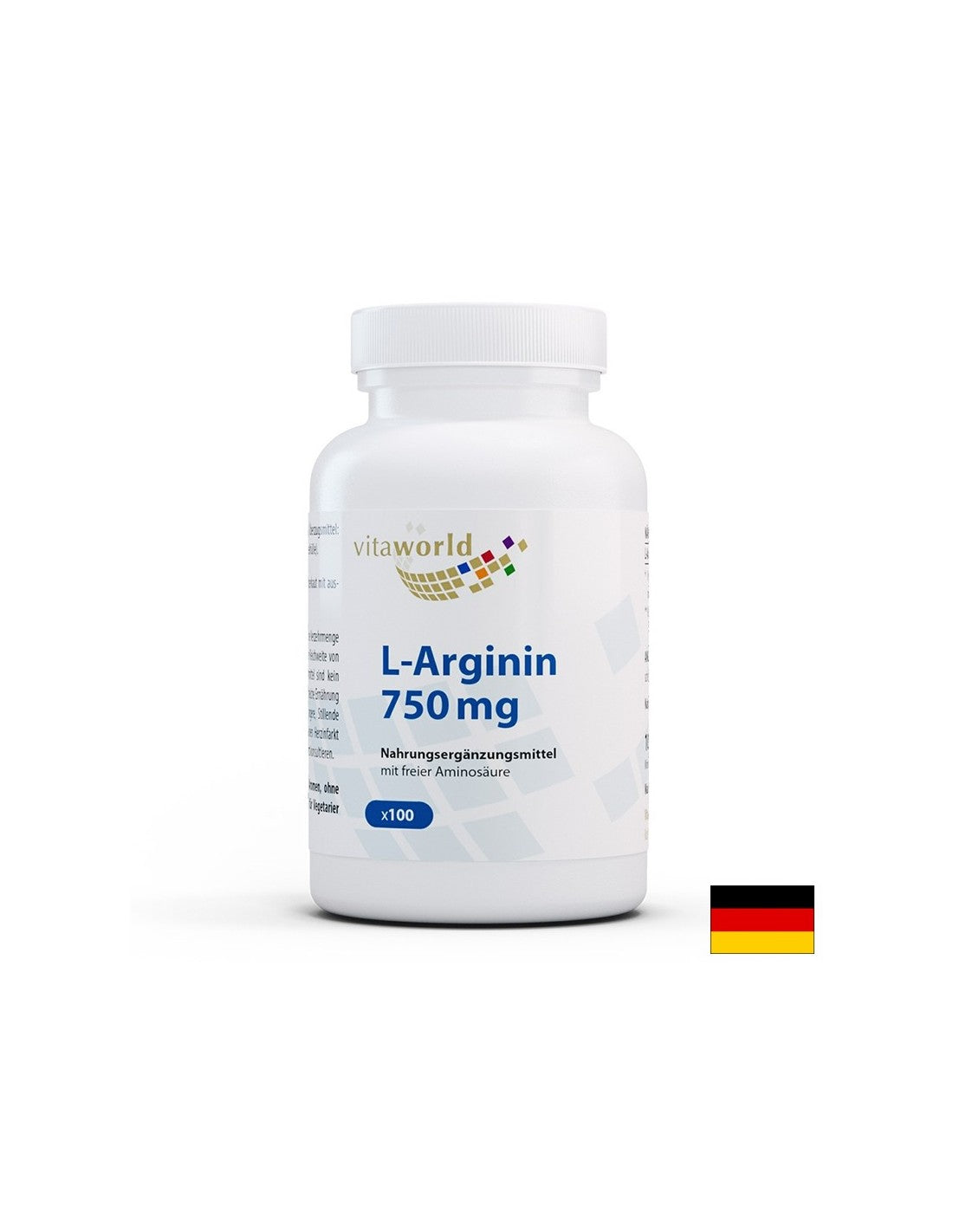 Supporta i muscoli - L-Arginina, 750 mg x 100 capsule