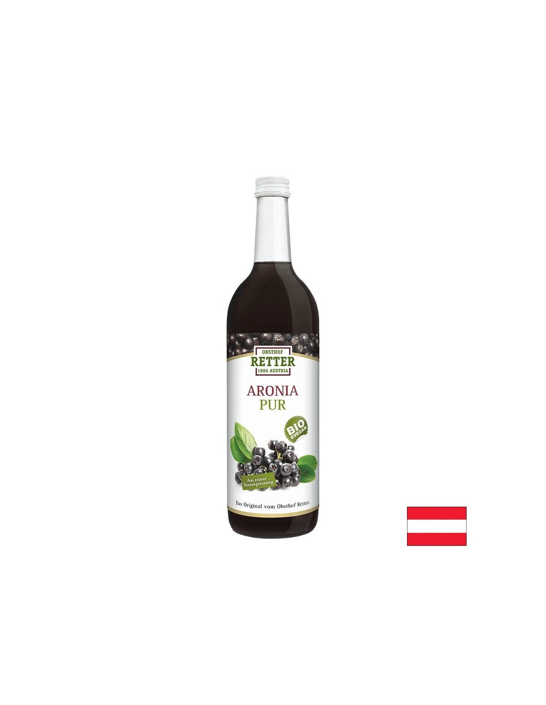 Immunità e cuore sano - Succo di Aronia, BIO, 750 ml