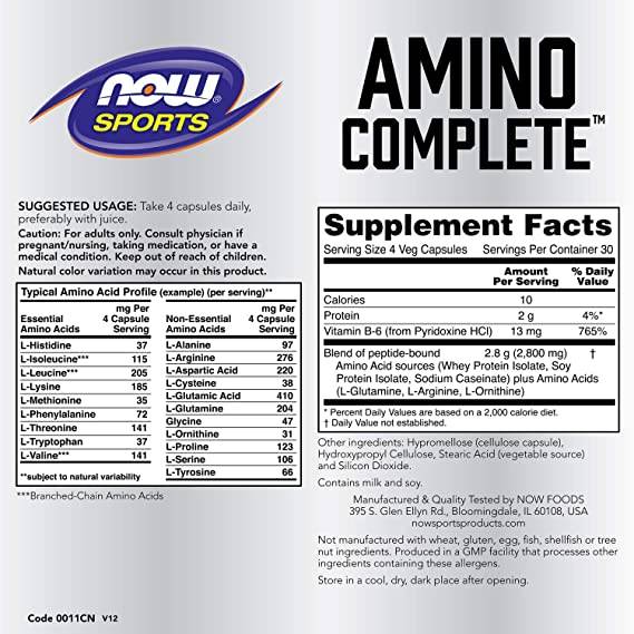 Amino completo 850 mg - 360 capsule