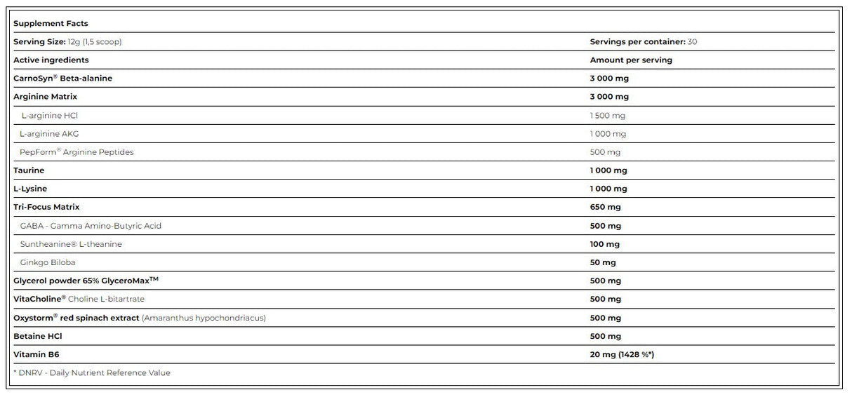 Pompa Yeep della linea nera no caff 0,360 kg