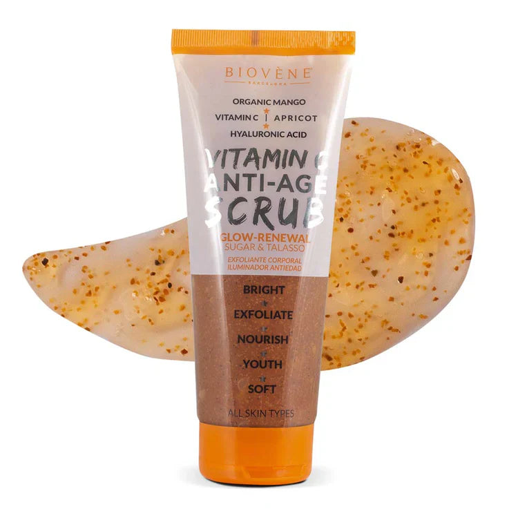 Scrub anti-invecchiamento di vitamina C con mango per rinnovamento della pelle 250 ml