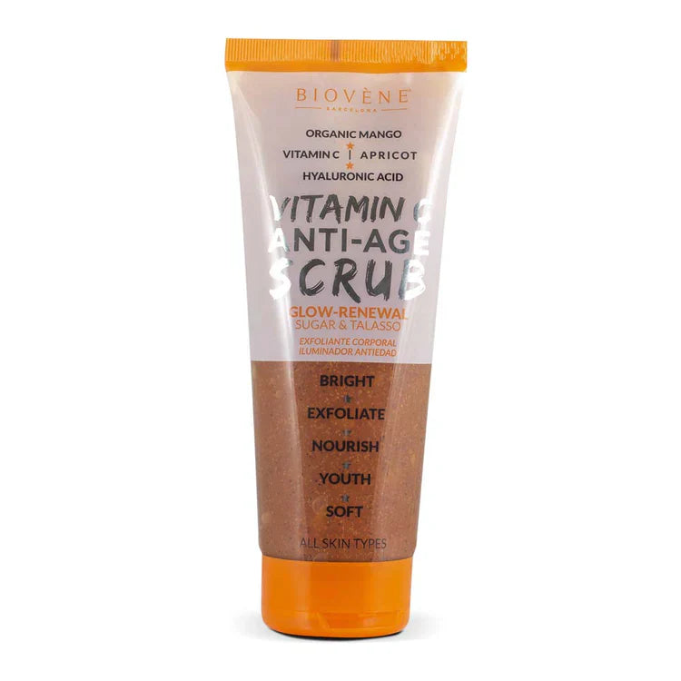 Scrub anti-invecchiamento di vitamina C con mango per rinnovamento della pelle 250 ml